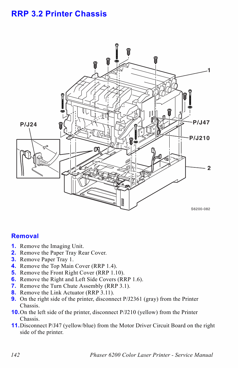 Xerox Phaser 6200 Parts List and Service Manual-4